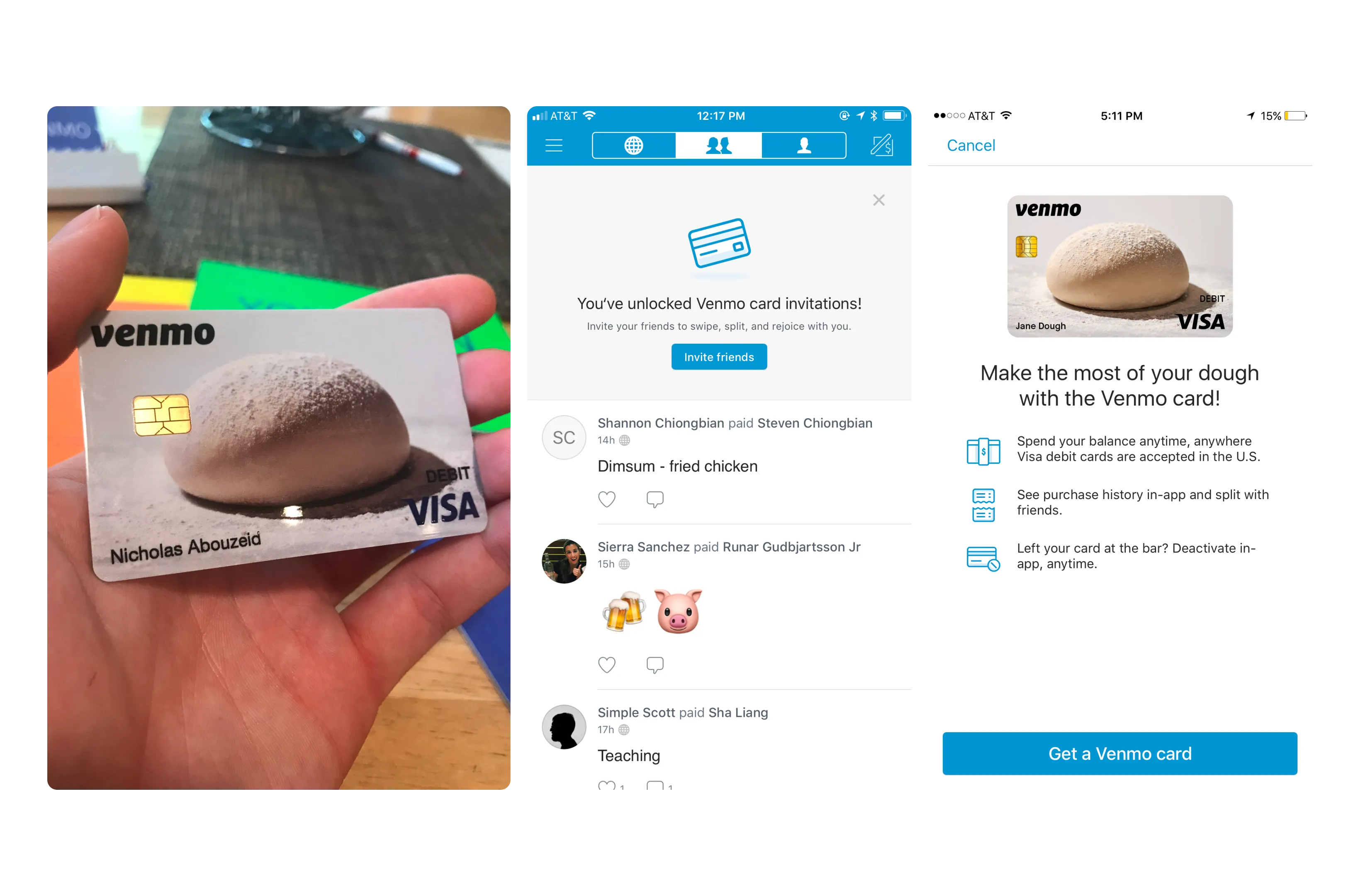 Venmo debit card beta